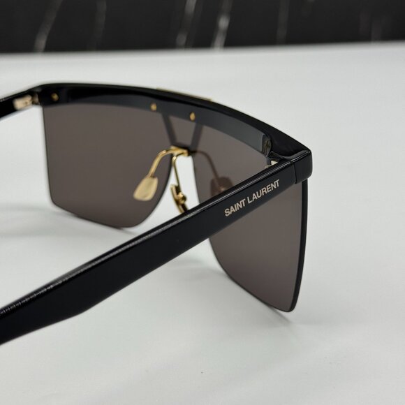 NEW SAINT LAURENT SL537 PALACE 001 SUNGLASSES BLACK EYEWEAR SL 537 PALACE 001